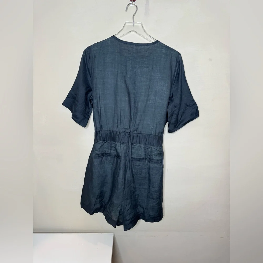 Banana Republic RAMIE ROMPER size 12 Color Turtle Green